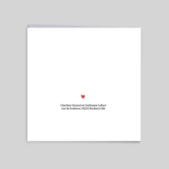 Créations En Collaboration | Faire-part Mariage Chic^Planet cards Coeur et Alliances