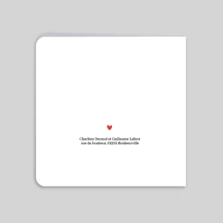 Créations En Collaboration | Faire-part Mariage Chic^Planet cards Coeur et Alliances