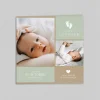 Faire-part Naissance Original | Faire-part Naissance Garçon^Planet cards Coeur Et Empreintes De Pieds