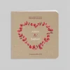 Faire-part Mariage Champêtre^Planet cards Coeur et Eucalyptus Rouge