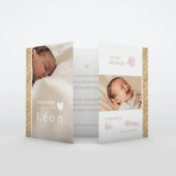 Faire-part Naissance Fille | Faire-part Naissance Garçon^Planet cards Coeur Et Osier
