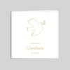 Faire-part Baptême Champêtre | Faire-part Baptême Fille^Planet cards Colombe élégante