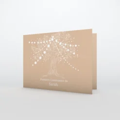 Faire-part Communion^Planet cards Communion champêtre