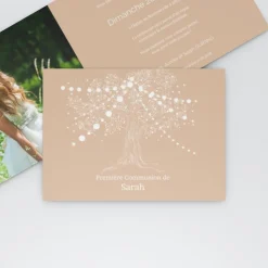 Faire-part Communion^Planet cards Communion champêtre
