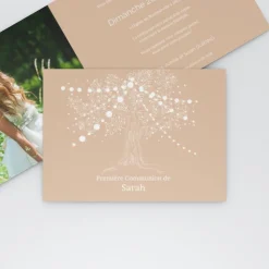 Faire-part Communion^Planet cards Communion champêtre