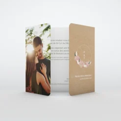 Faire-part Mariage Bohème | Faire-part Mariage Champêtre^Planet cards Composition Rose Pale