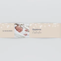 Boîte À Dragées Baptême^Planet cards Confettis transparents