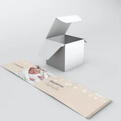 Boîte À Dragées Baptême^Planet cards Confettis transparents