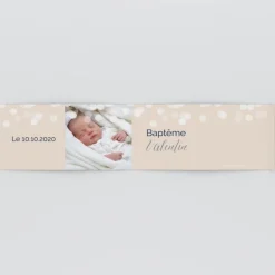 Boîte À Dragées Baptême^Planet cards Confettis transparents