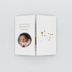 Faire-part Naissance Fille | Faire-part Naissance Garçon^Planet cards Constellation Gémeaux