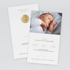 Faire-part Naissance Fille | Faire-part Naissance Garçon^Planet cards Constellation Scorpion