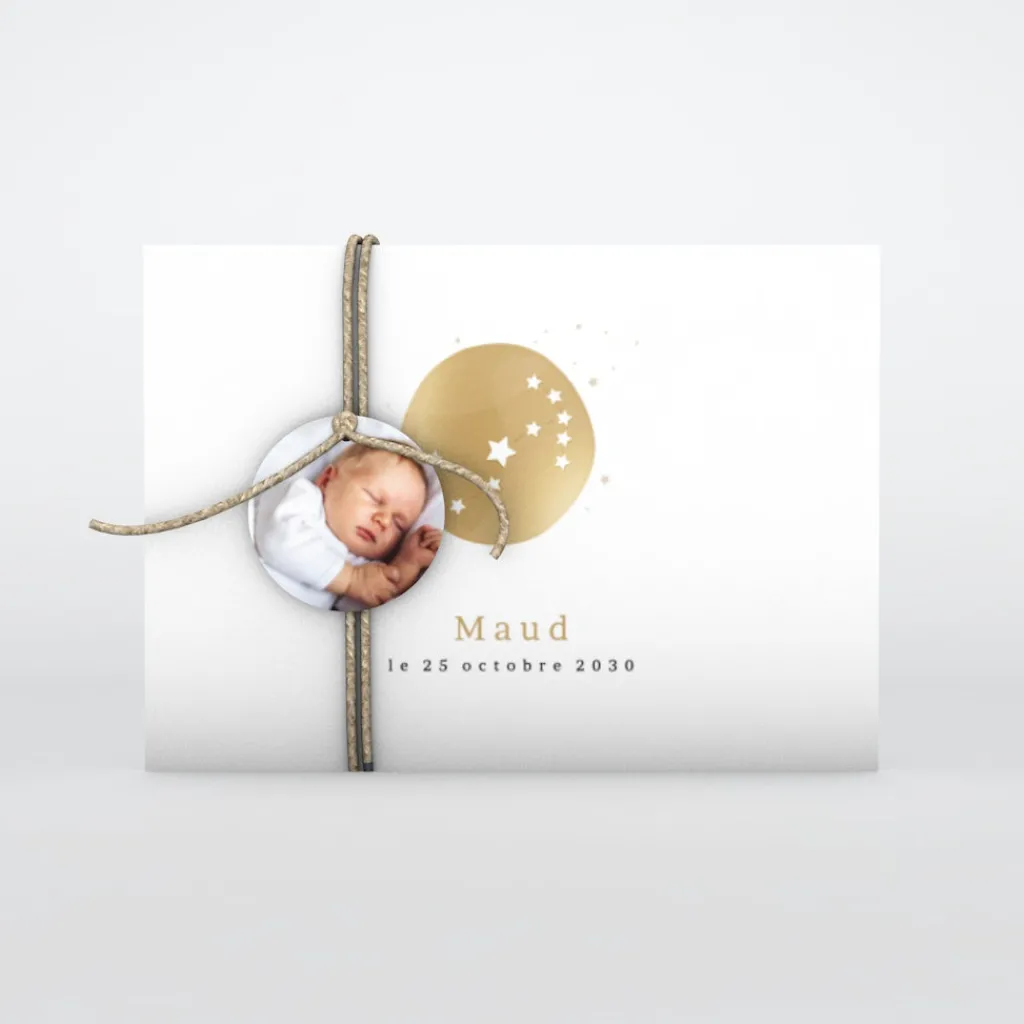 Faire-part Naissance Fille | Faire-part Naissance Garçon^Planet cards Constellation Scorpion