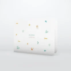 Faire-part Naissance Animaux^Planet cards Coquillages Et Étoiles De Mer