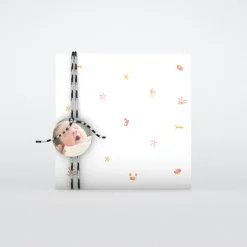 Faire-part Naissance Animaux | Faire-part Naissance Fille^Planet cards Coquillages Et Étoiles De Mer Fille