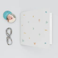 Faire-part Naissance Animaux^Planet cards Coquillages Et Étoiles De Mer