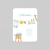 Faire-part Naissance Animaux | Créations En Collaboration^Planet cards Corde à Linge