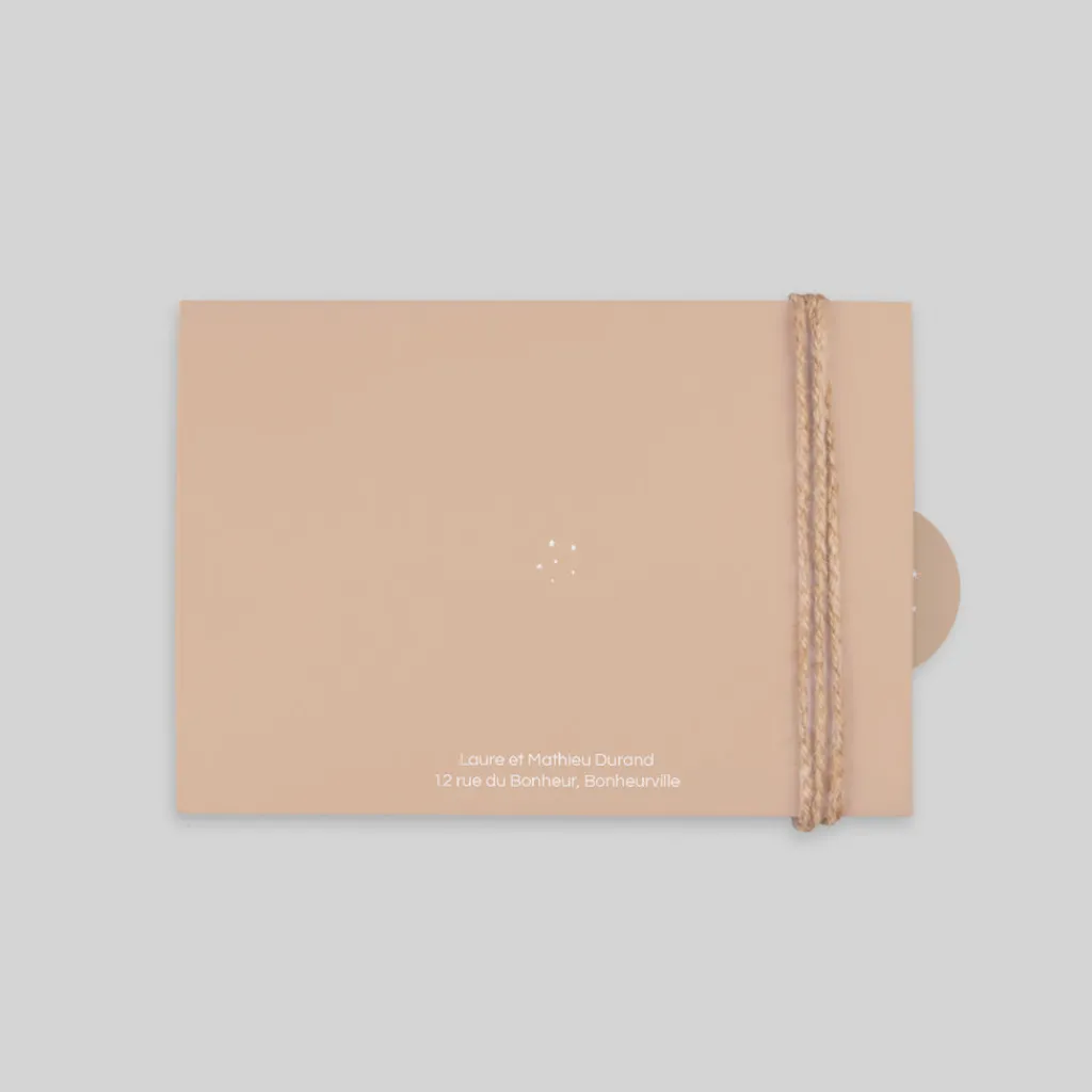 Faire-part Naissance Original | Faire-part Naissance Fille^Planet cards Cosmos Fille