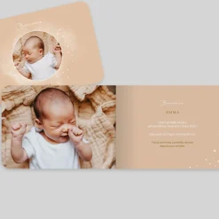 Faire-part Naissance Original | Faire-part Naissance Fille^Planet cards Cosmos Fille