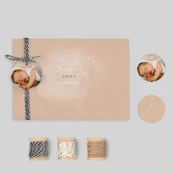 Faire-part Naissance Original | Faire-part Naissance Fille^Planet cards Cosmos Fille