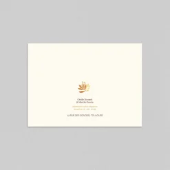 Faire-part Mariage Champêtre^Planet cards Couronne Automnale