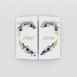 Carte Invitation Noces D'or | Carte Invitation Noces D'or^Planet cards Couronne De Coeur