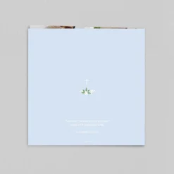 Faire-part Baptême Civil | Faire-part Baptême Garçon^Planet cards Couronne De Fleurs Blanches