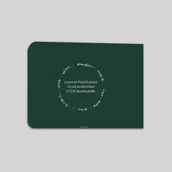 Carte De Vœux Famille | Carte De Vœux Nature^Planet cards Couronne de Gui