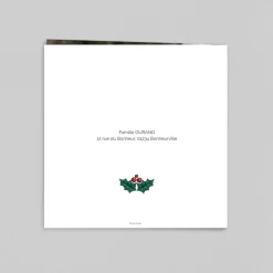 Carte De Vœux Famille | Carte De Vœux Nature^Planet cards Couronne De Pins