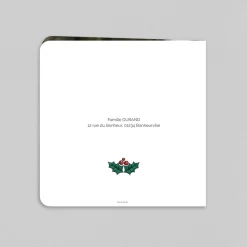 Carte De Vœux Famille | Carte De Vœux Nature^Planet cards Couronne De Pins