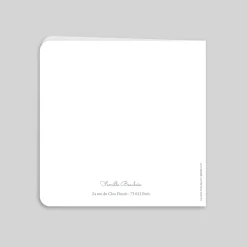 Faire-part Baptême Fille^Planet cards Couronne du Printemps