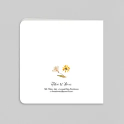 Faire-part Mariage Champêtre^Planet cards Couronne et Herbier