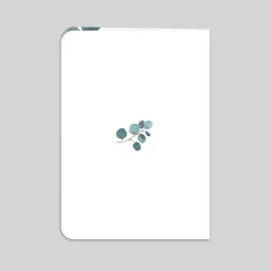 Livret De Messe Mariage^Planet cards Couronne Eucalyptus et Fleurs Séchées