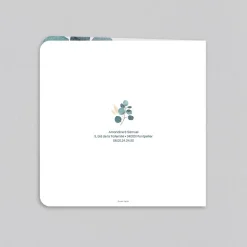Faire-part Mariage Champêtre | Gamme Complète^Planet cards Couronne eucalyptus et fleurs séchées