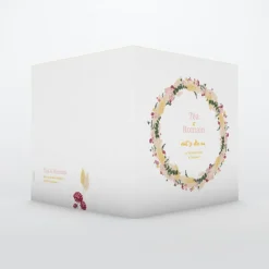 Faire-part Mariage Champêtre | Gamme Complète^Planet cards Couronne Jaune Rose