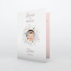 Livret De Baptême^Planet cards Couronne pastel
