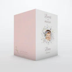 Livret De Baptême^Planet cards Couronne pastel