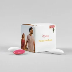 Boîte À Dragées Mariage^Planet cards Couronne Roses