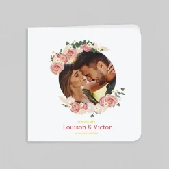 Faire-part Mariage Champêtre | Gamme Complète^Planet cards Couronne Roses