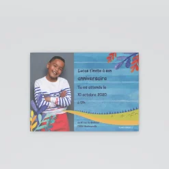 Carte Invitation Anniversaire Enfant Animaux | Carte Invitation Anniversaire Enfant Garçon^Planet cards Crocodile rigolo