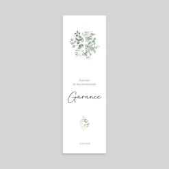 Images Communion^Planet cards Croix Bouquet d'Eucalyptus