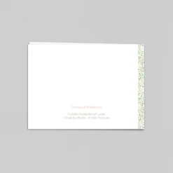 Faire-part Communion^Planet cards Croix Florale