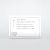 Faire-part Décès^Planet cards Croix grise