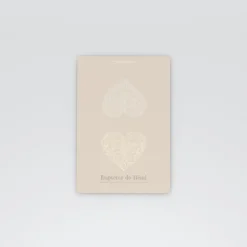 Marque-place Baptême^Planet cards Cœur Original