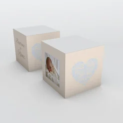 Boîte À Dragées Baptême^Planet cards Cœur Original