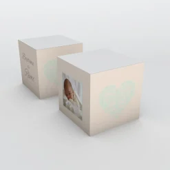Boîte À Dragées Baptême^Planet cards Cœur Original