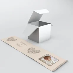 Boîte À Dragées Baptême^Planet cards Cœur Original