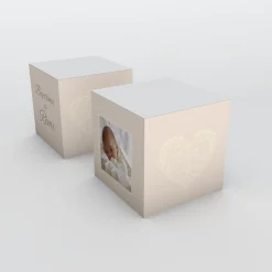 Boîte À Dragées Baptême^Planet cards Cœur Original