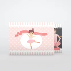 Carte Invitation Anniversaire Enfant Fille^Planet cards Danseuse étoile