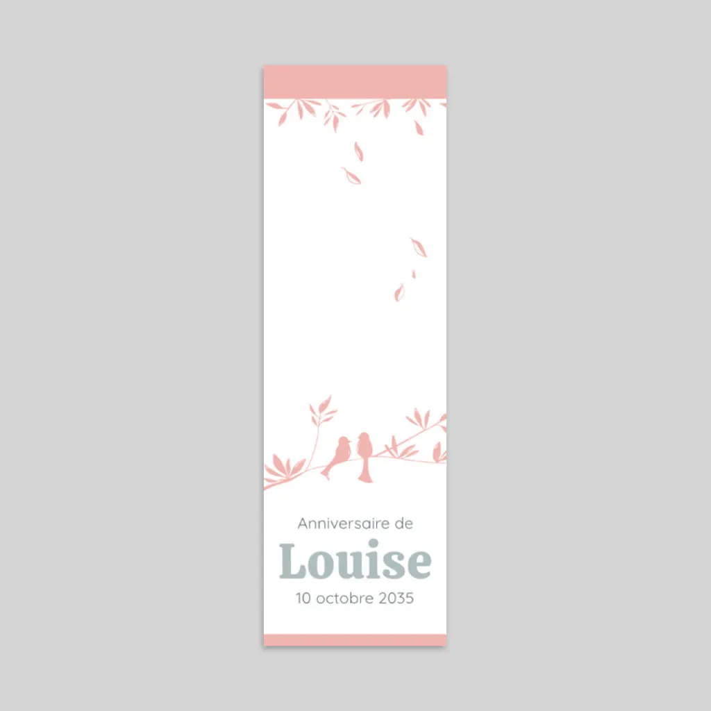 Carte Invitation Anniversaire Enfant Animaux | Carte Invitation Anniversaire Enfant Fille^Planet cards Deux Petits Oiseaux