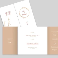 Faire-part Mariage Champêtre | Gamme Complète^Planet cards Douces Brindilles